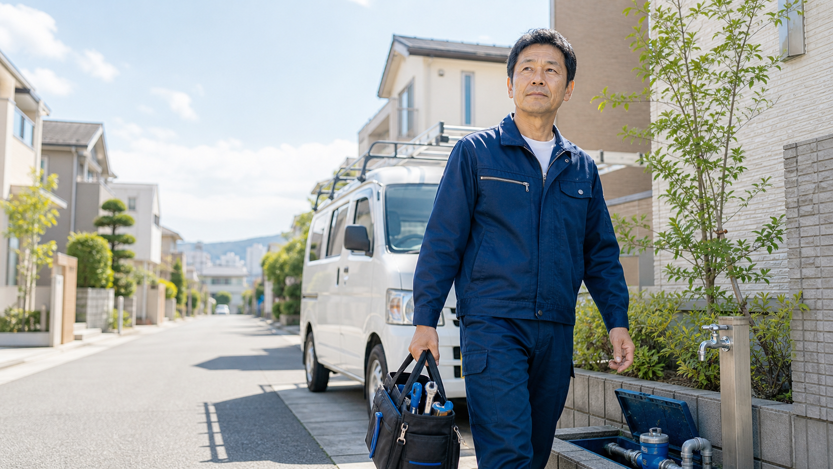 水まわり工事の対応イメージ
