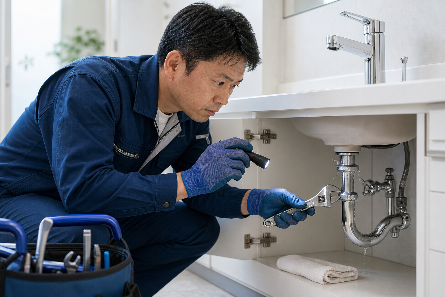 水漏れ修理のイメージ